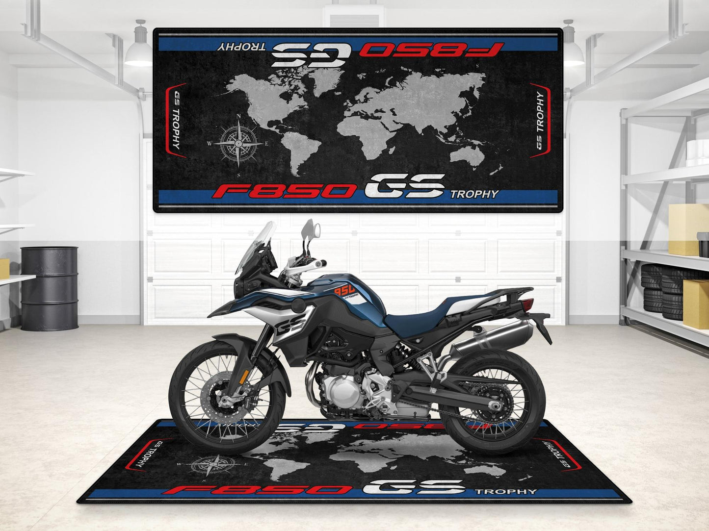MPM Motorcycle Mat for BMW F850 GS - MM7295