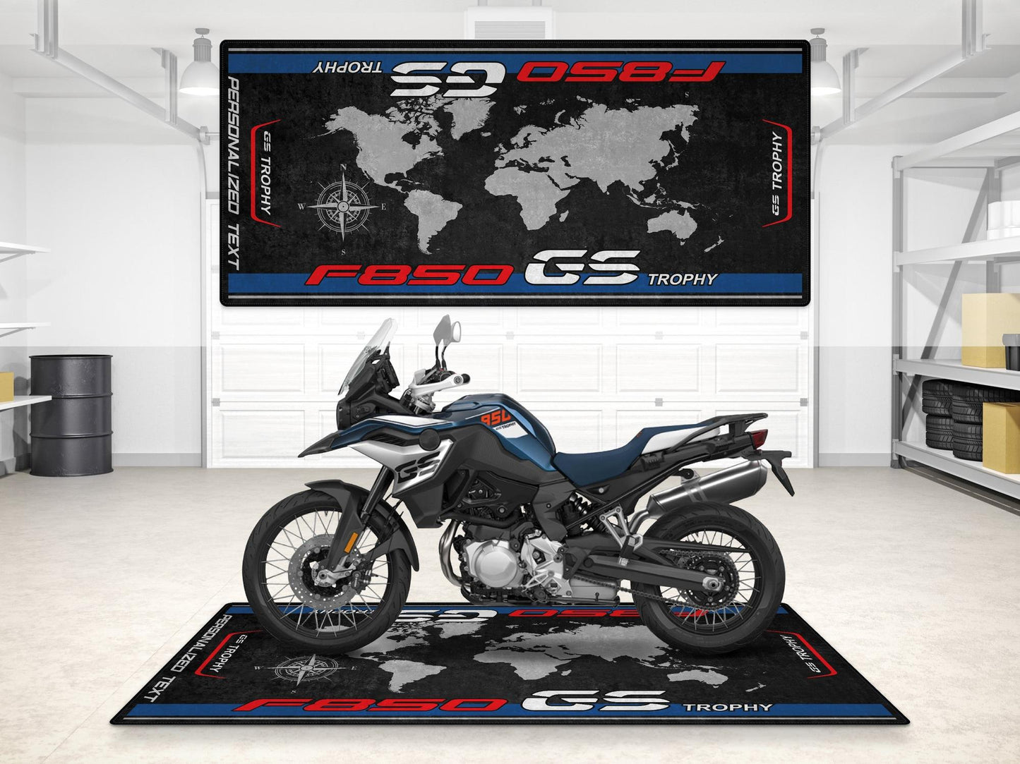 MPM Motorcycle Mat for BMW F850 GS - MM7295