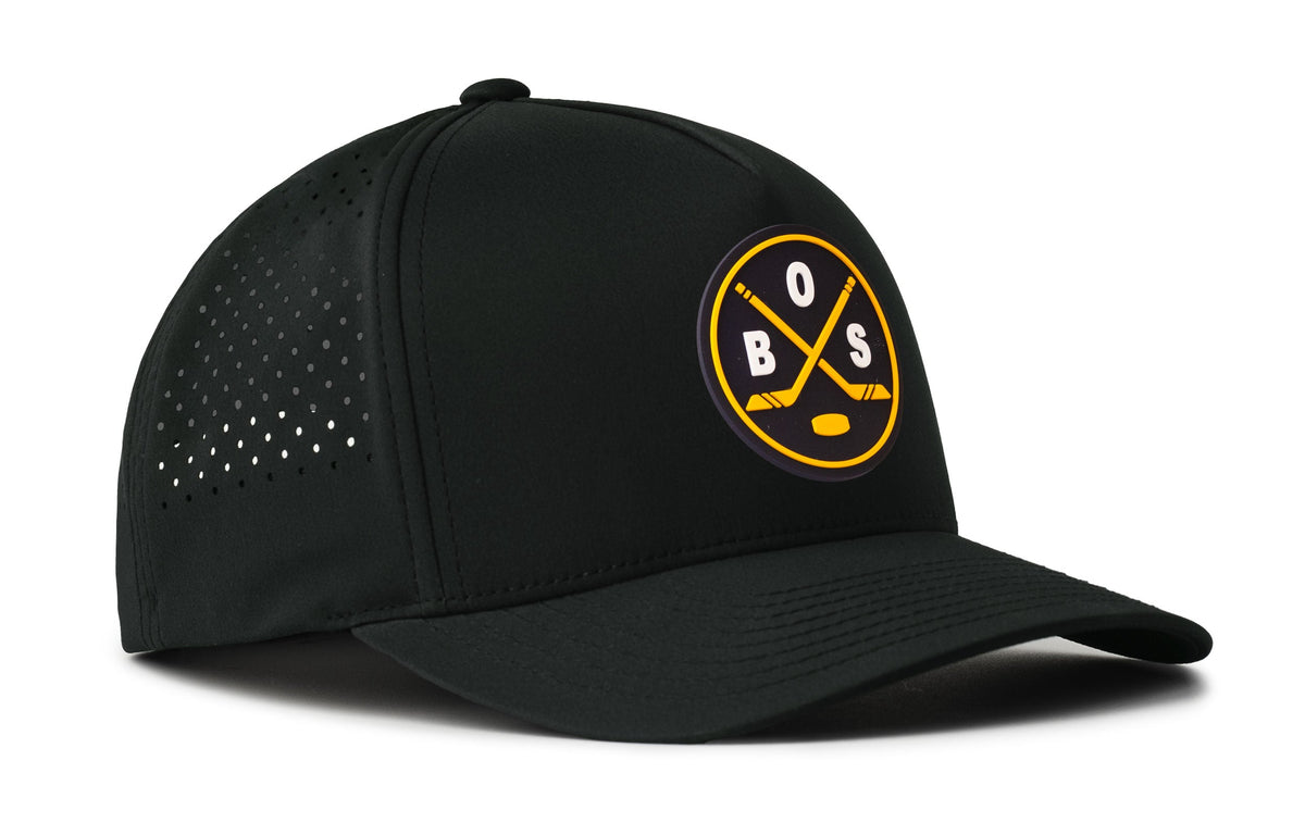 Boston Hockey Performance 5-Panel Hat  |  BOS X Flexfit Snapback
