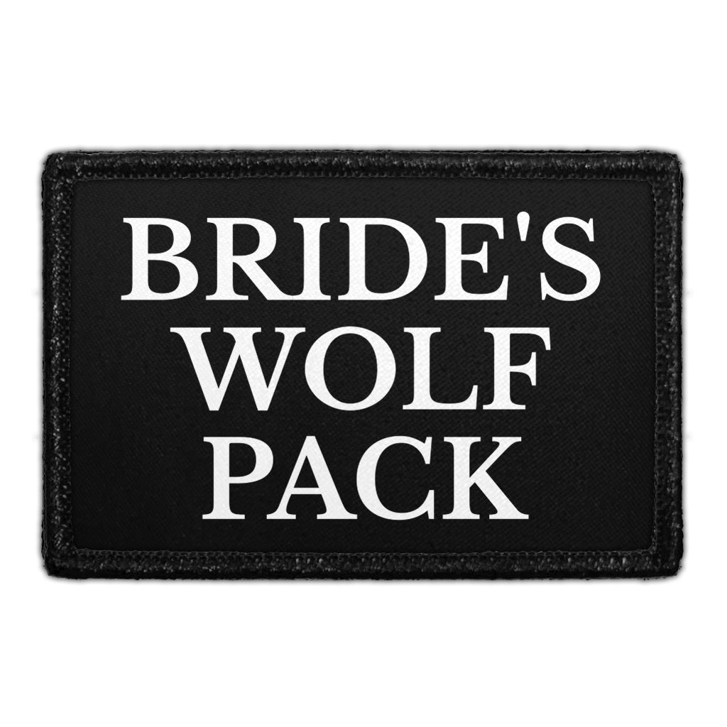 Bride's Wolf Pack - Removable Patch