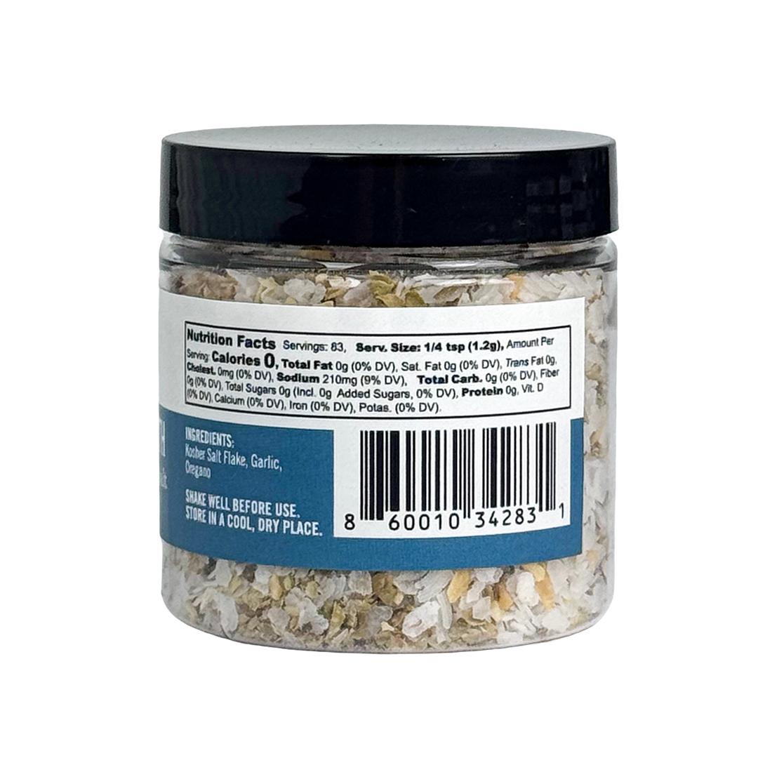 Garlic & Oregano Finishing Salt