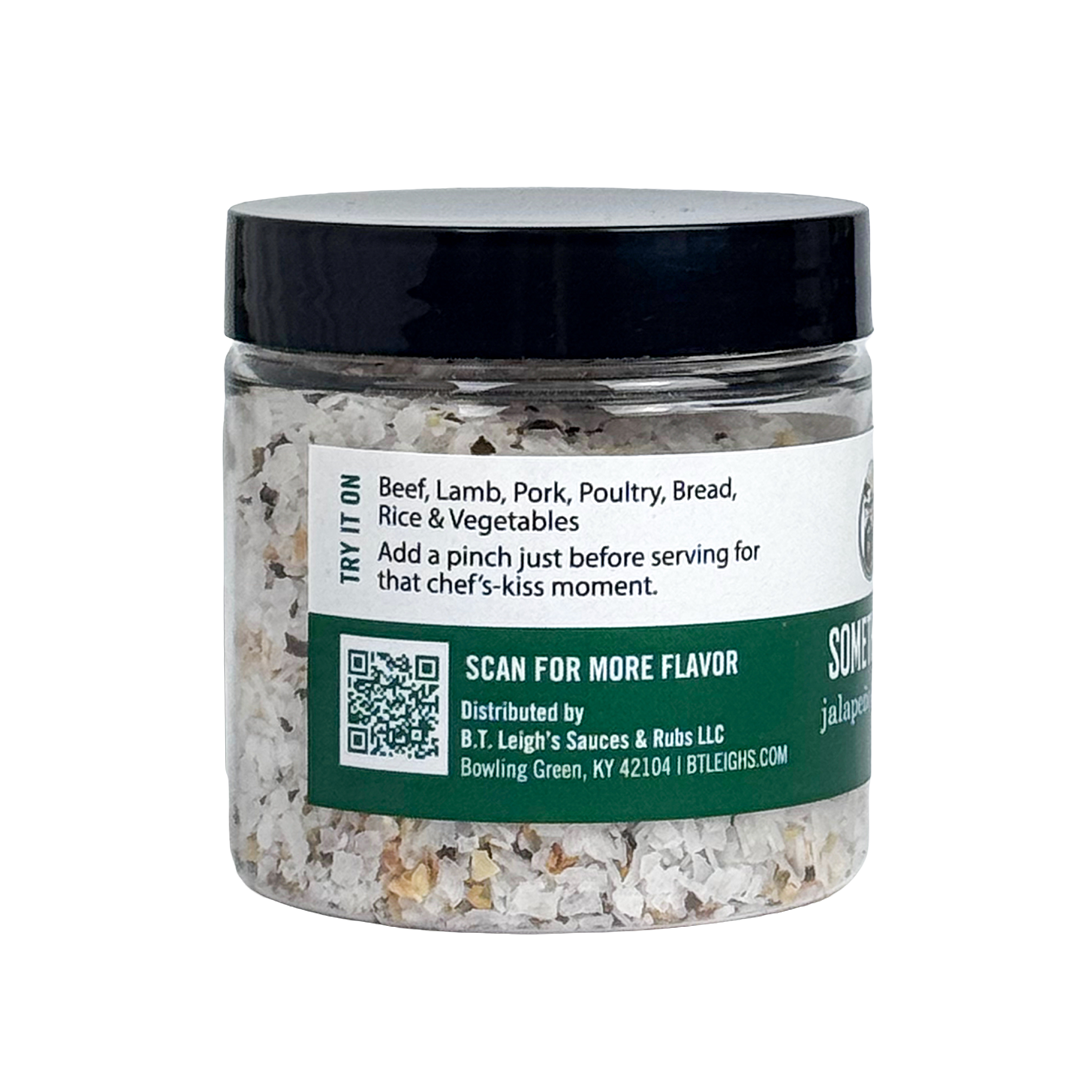 Jalapeno & Garlic Finishing Salt