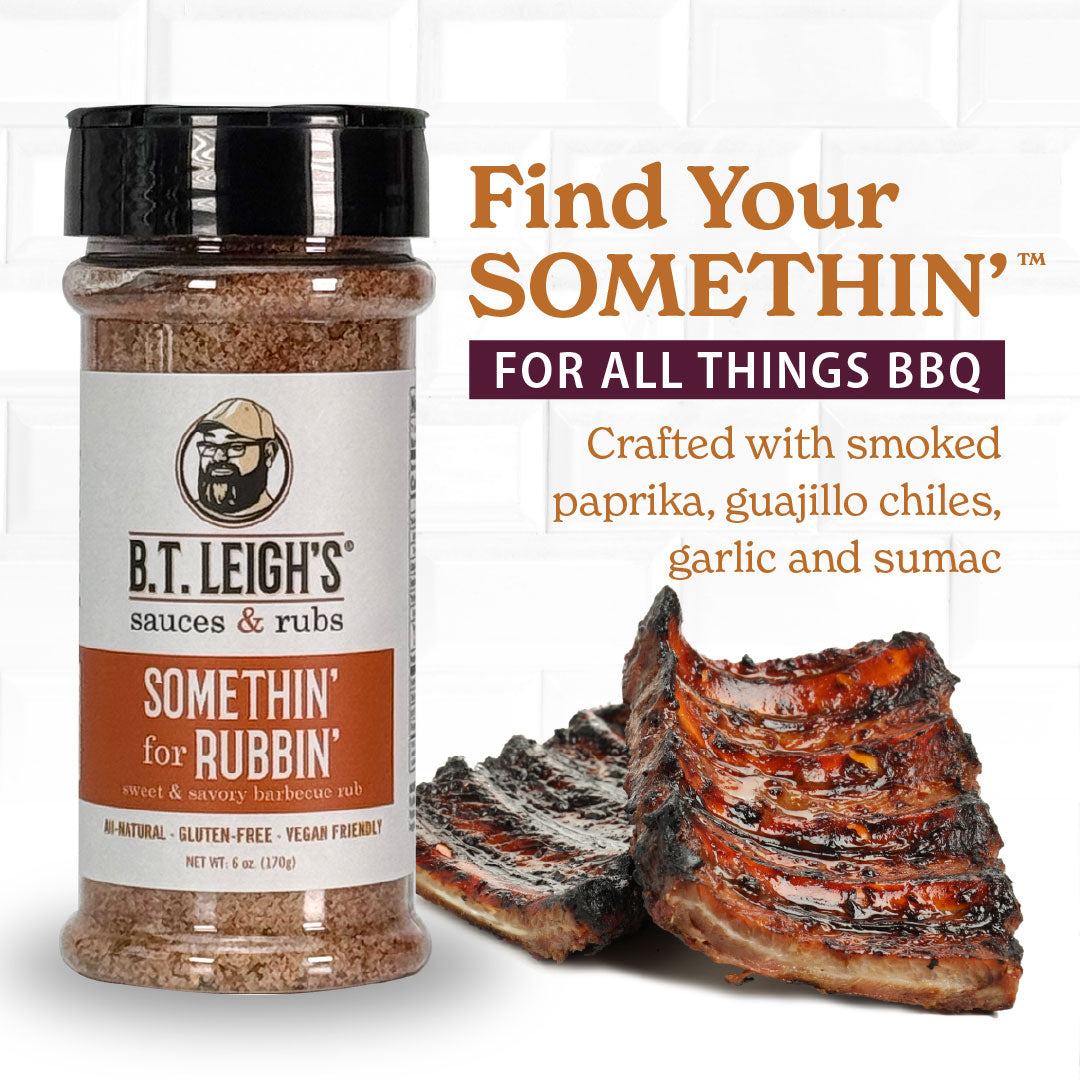 Somethin' For Rubbin' - Sweet & Savory Barbecue Rub