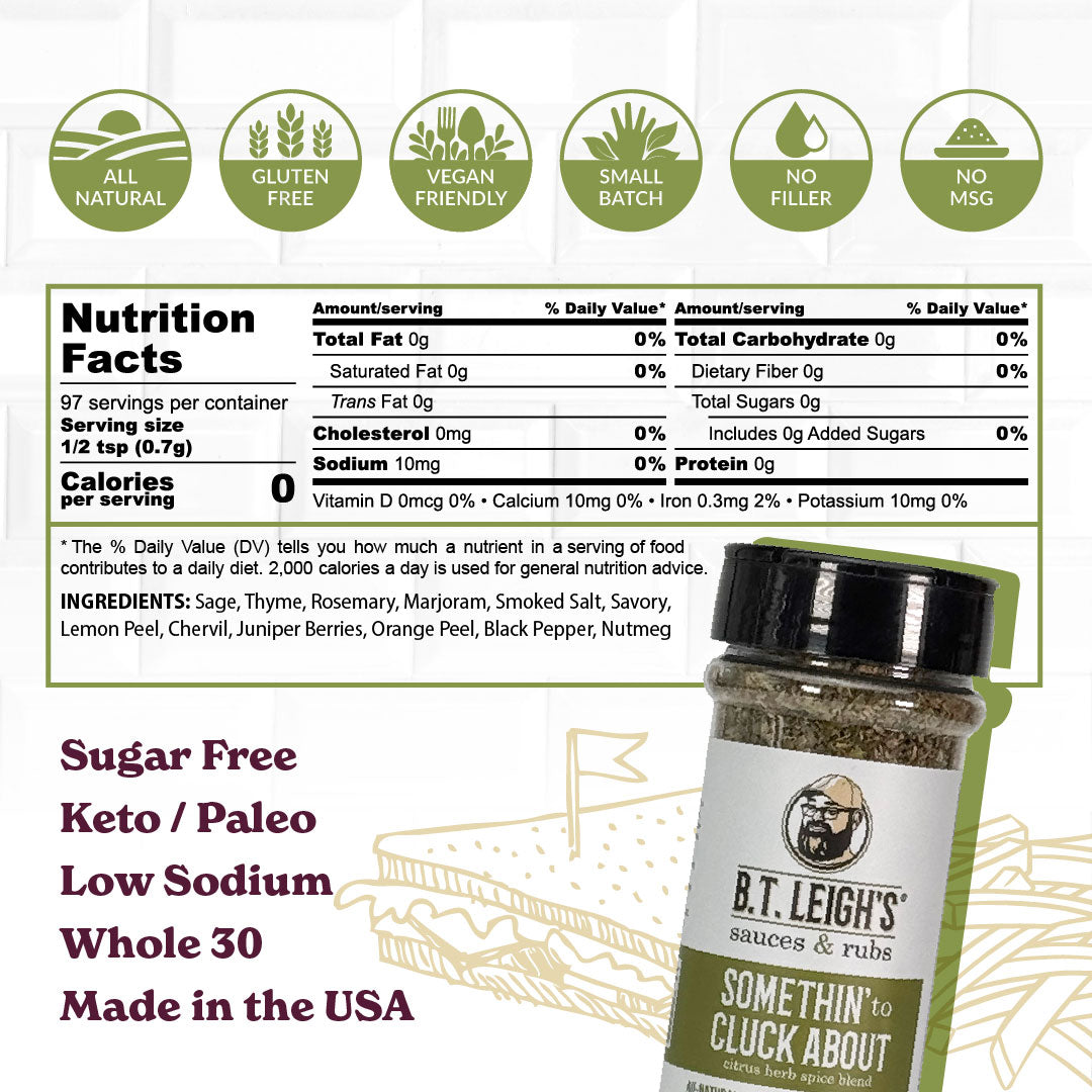 Somethin' To Cluck About - Aromatic Citrus Herb Blend