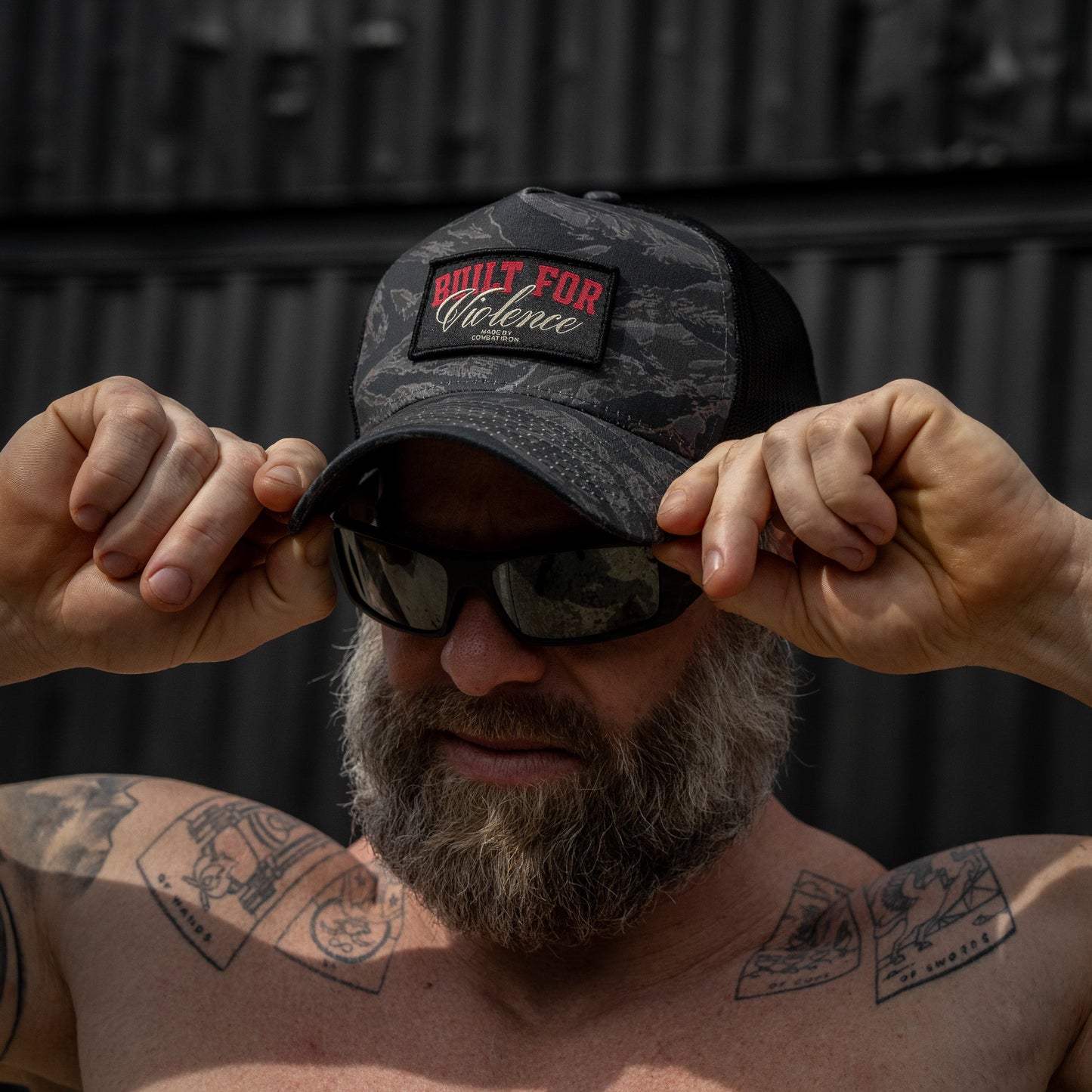 Built For Violence Patch Five Panel Breacher Snapback Hat