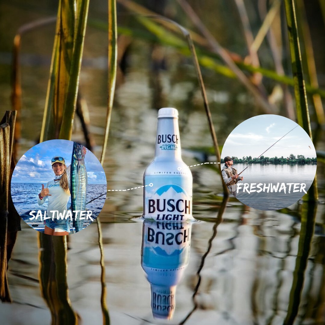 Busch Light Fishing Bobbers (6 Pack) – Funny Beer Bottle Lures – Father's Day Gift for Men
