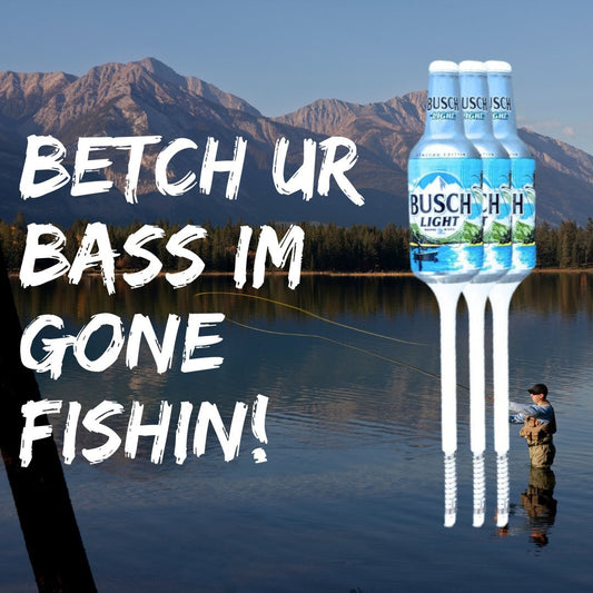 6 pcs Busch Light Fishing Bobbers - Premium Fishing Tackle