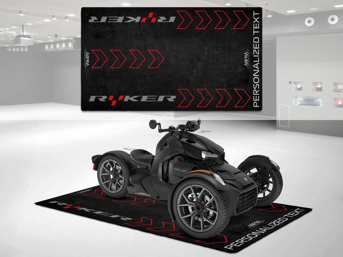 MPM Motorcycle Mat for Can-Am Ryker - MM7221