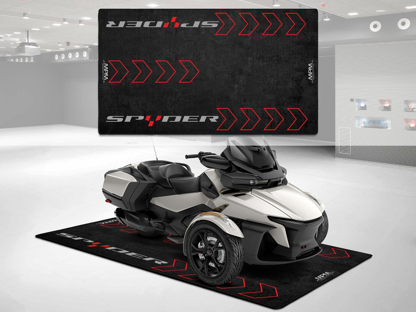 MPM Motorcycle Mat for Can-Am Spyder - MM7213
