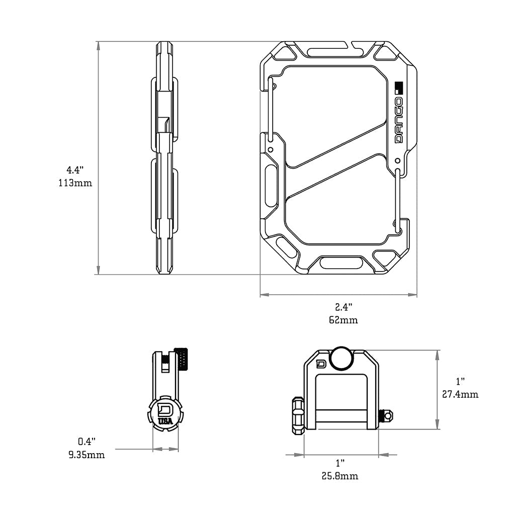 Carabiner XL & Shackle