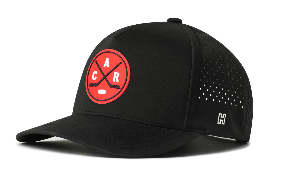Carolina Hockey Performance 5-Panel Hat  |  Red CAR X Flexfit Snapback