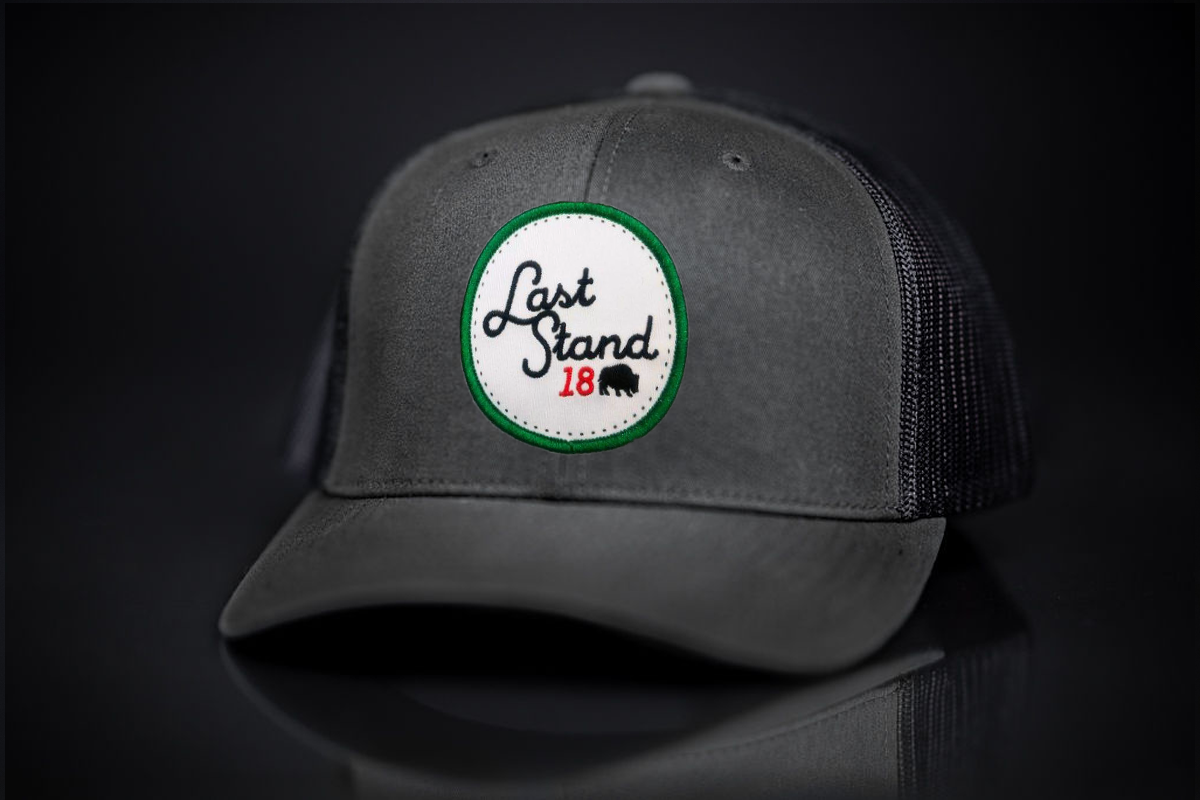 Last Stand Golf / Last Stand 18 Circle / Curved Bill Mesh Snapback / 113