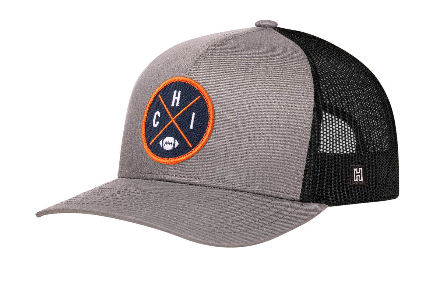 Chicago Football Trucker Hat  |  CHI X Snapback