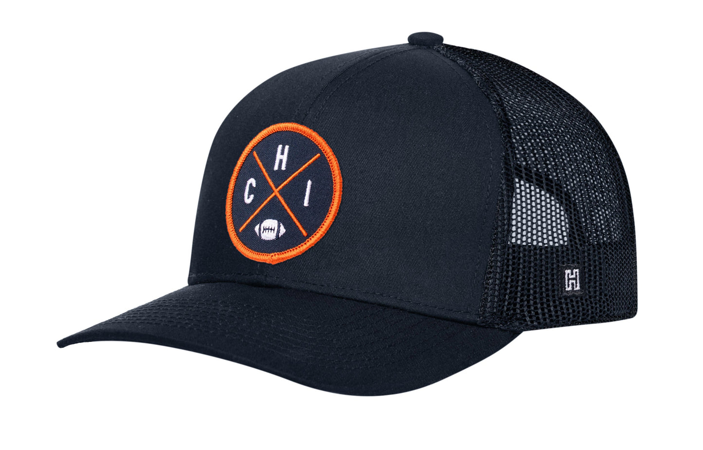 Chicago Football Trucker Hat  |  CHI X Snapback