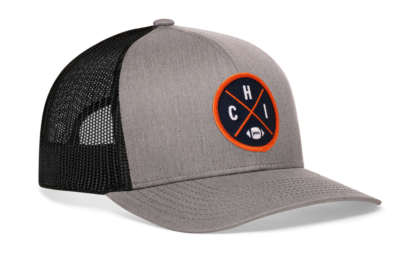 Chicago Football Trucker Hat  |  CHI X Snapback