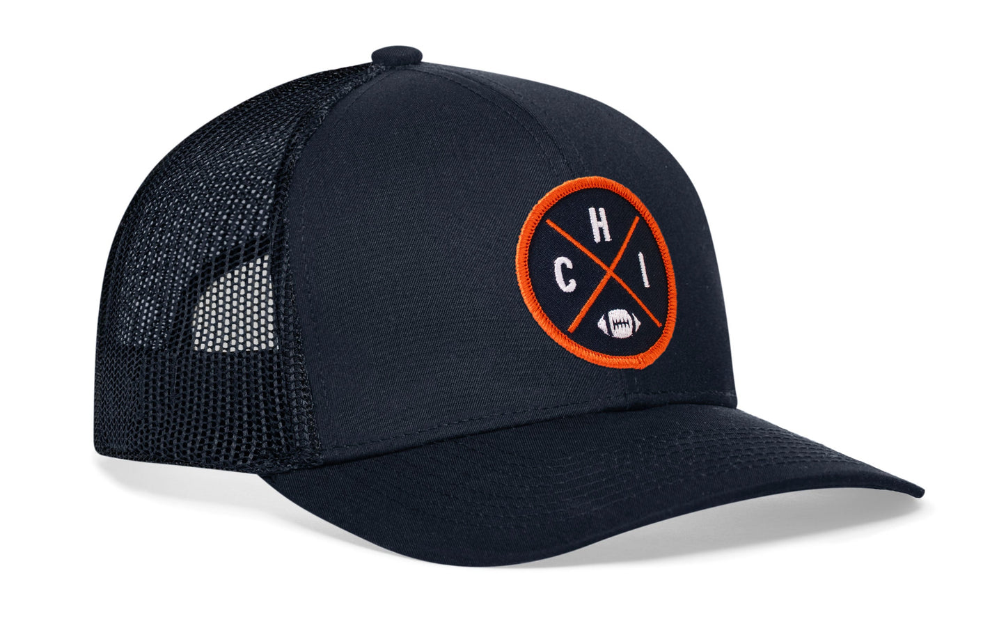 Chicago Football Trucker Hat  |  CHI X Snapback