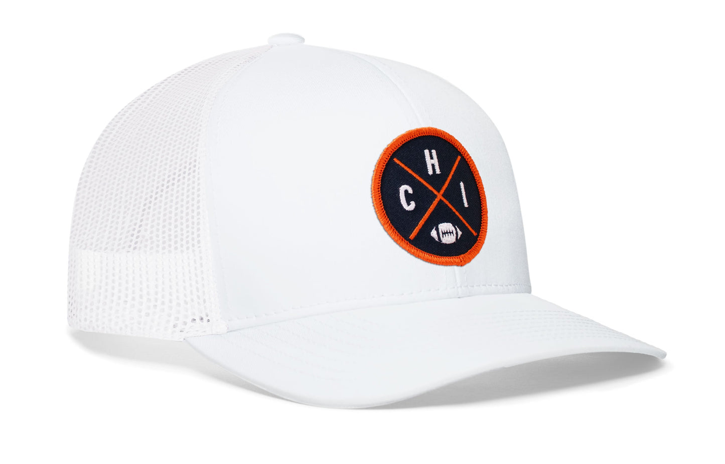 Chicago Football Trucker Hat  |  CHI X Snapback