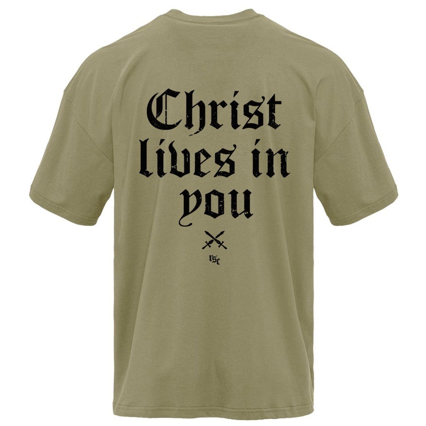 Christ Lives In You Men's T-Shirt