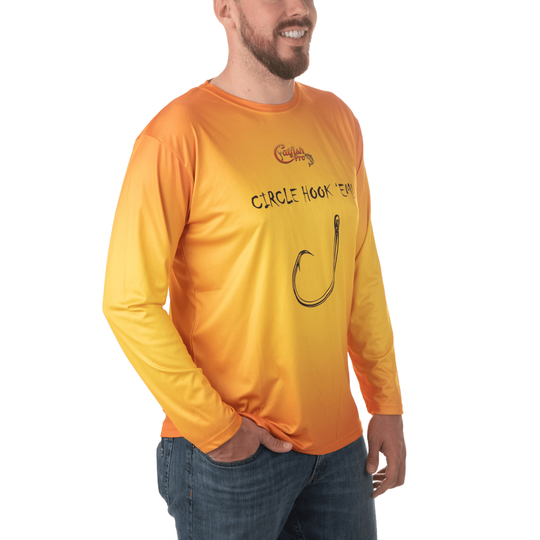 Circle Hook'Em Long Sleeve Fishing Shirt