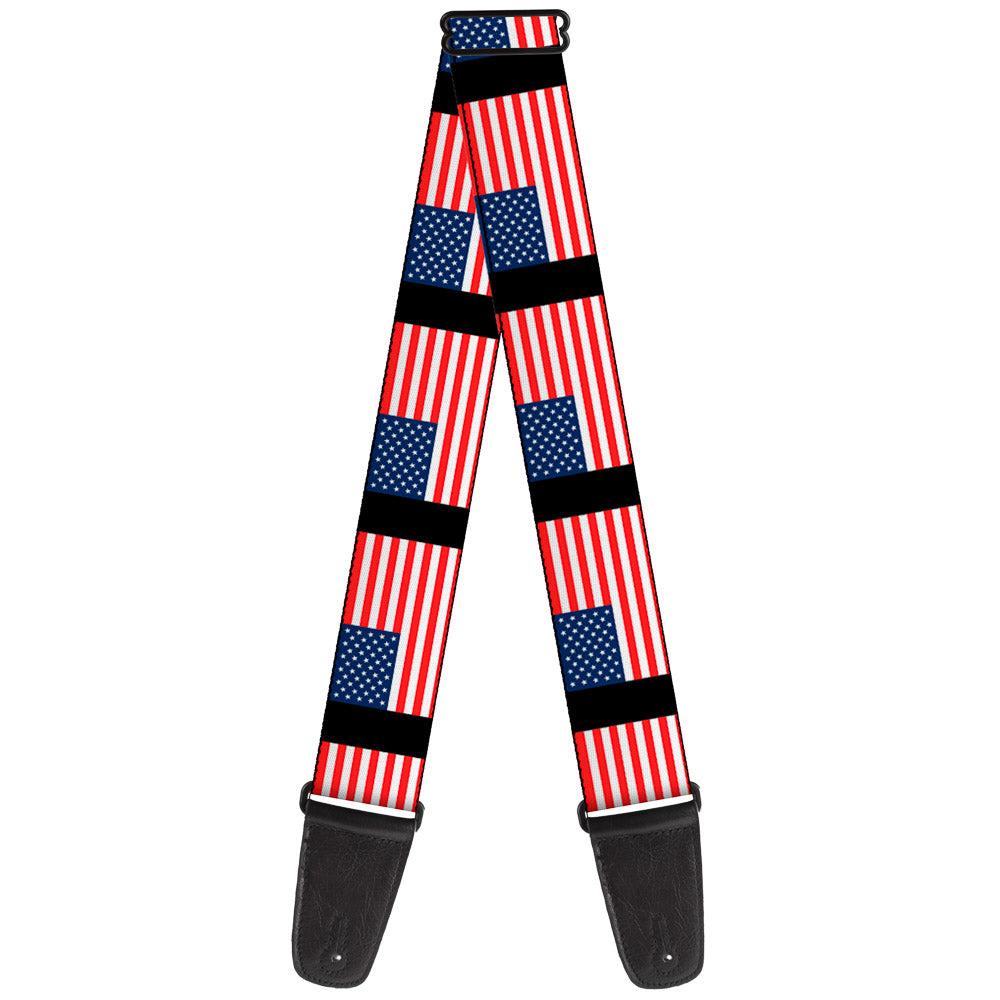 Guitar Strap - United States Flags