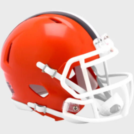 Cleveland Browns NFL Mini Speed Football Helmet 2024 Primary