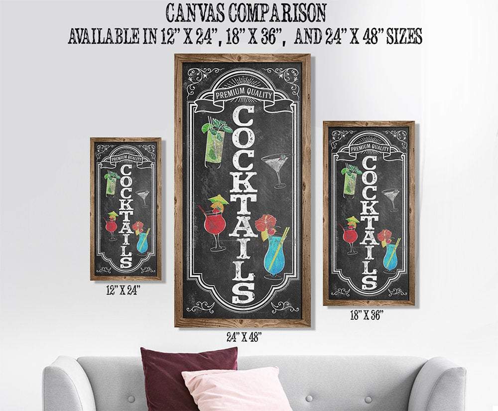 Cocktails - Canvas