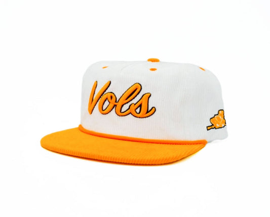 Corduroy Cursive Vols W/ Riflemen