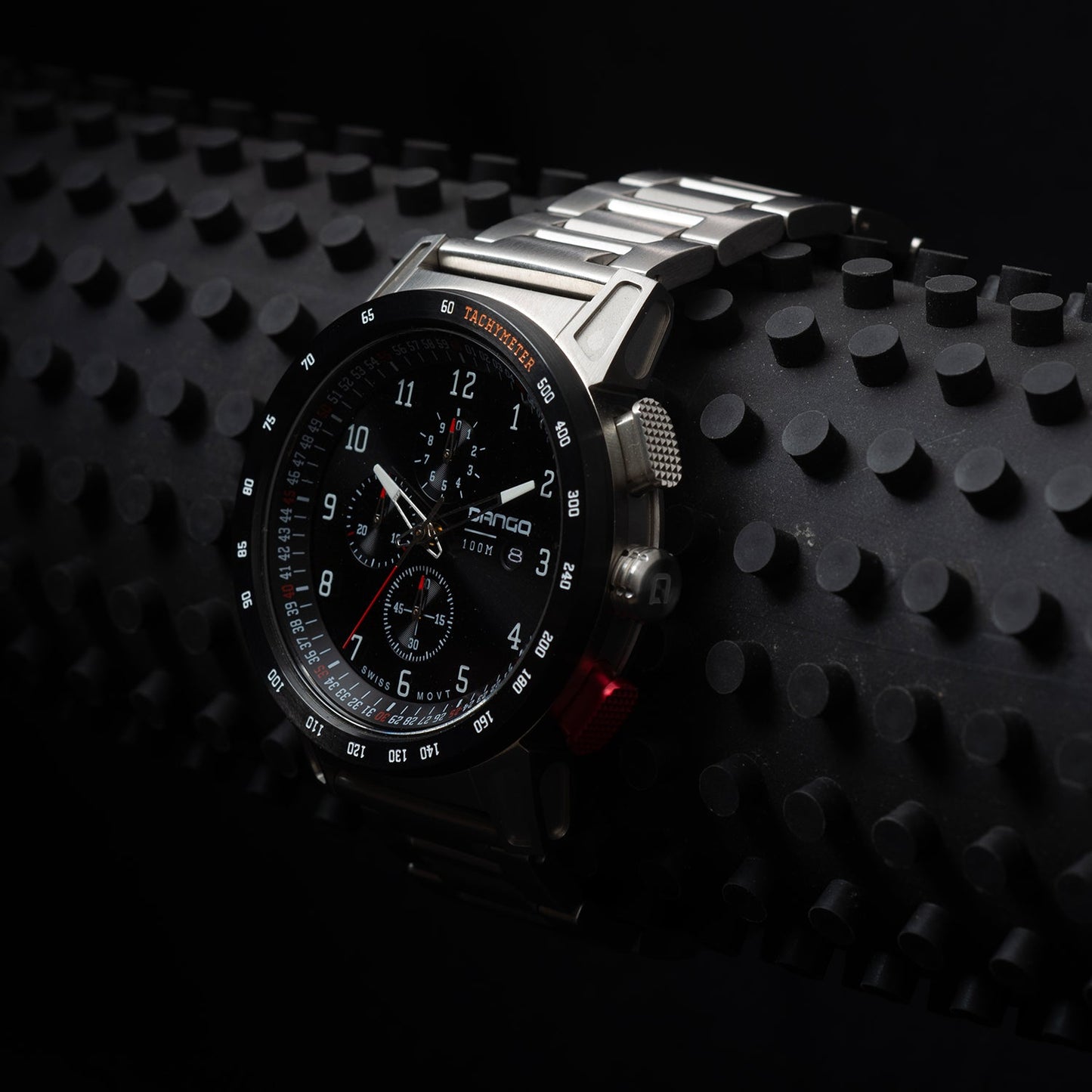 CR-01 - Chrono Watch with Metal Bracelet