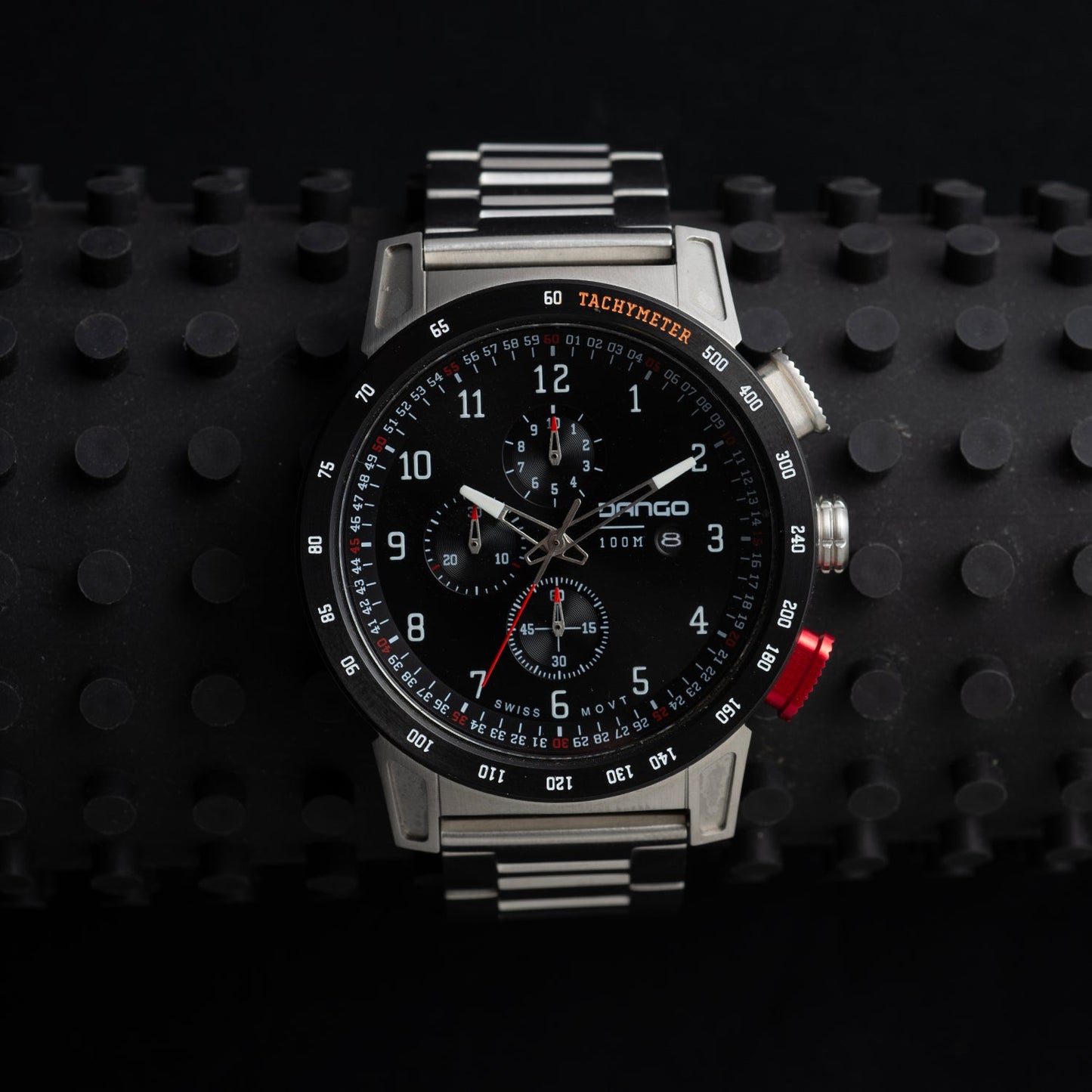 CR-01 - Chrono Watch with Metal Bracelet