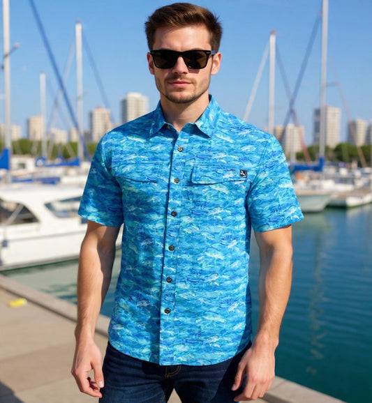 Men's Mahi Rush UV Vented Fishing Shirt