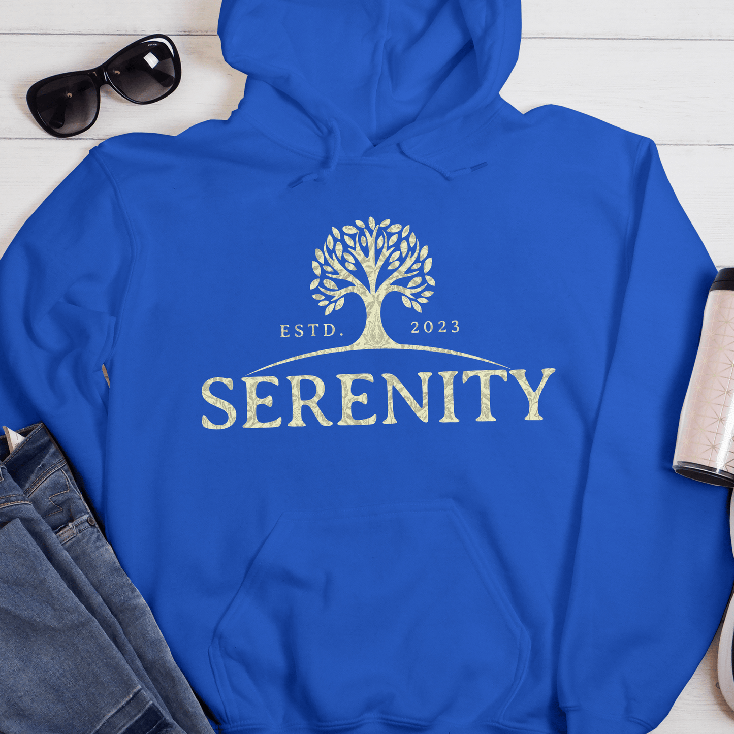 Custom Recovery Hoodie | Inspiring Sobriety |  Serenity Established