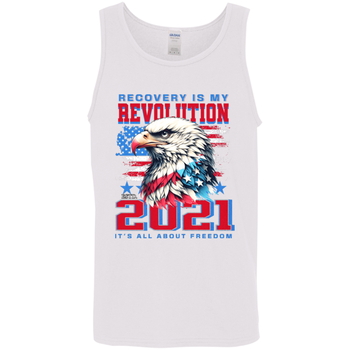 Custom Recovery Unisex Tank | Inspiring Sobriety |  Recovery Is My Revolution