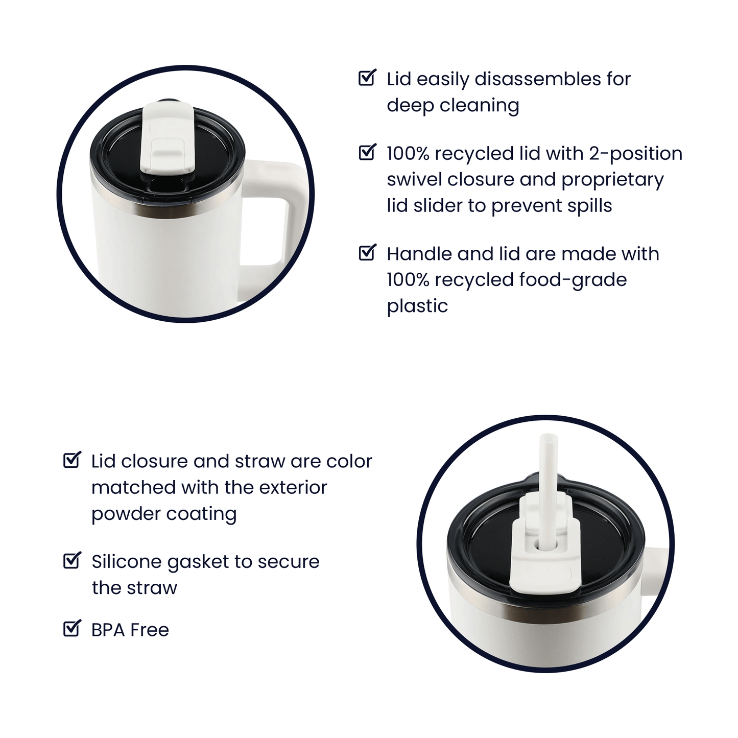 Custom SS Recovery Tumbler | Inspiring Sobriety | Clean AF Since