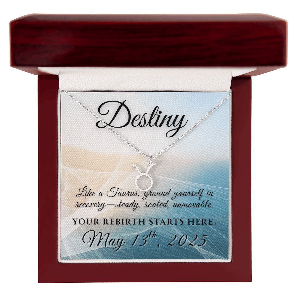 Custom Zodiac Recovery Necklace | Inspiring Sobriety