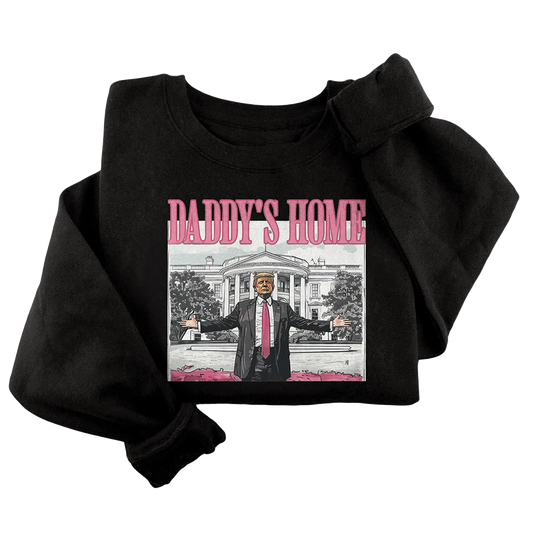 Daddy's Home - White House Crewneck - 3162