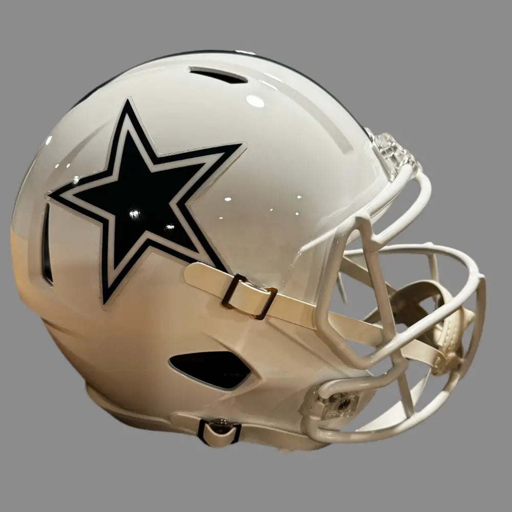 Dallas Cowboys Full Size Speed Replica Football Helmet Alternate 2022 - NFL