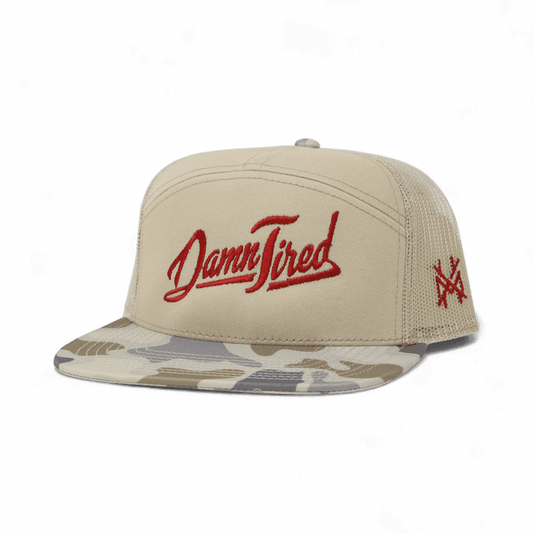Damn Tired Snapback Hat