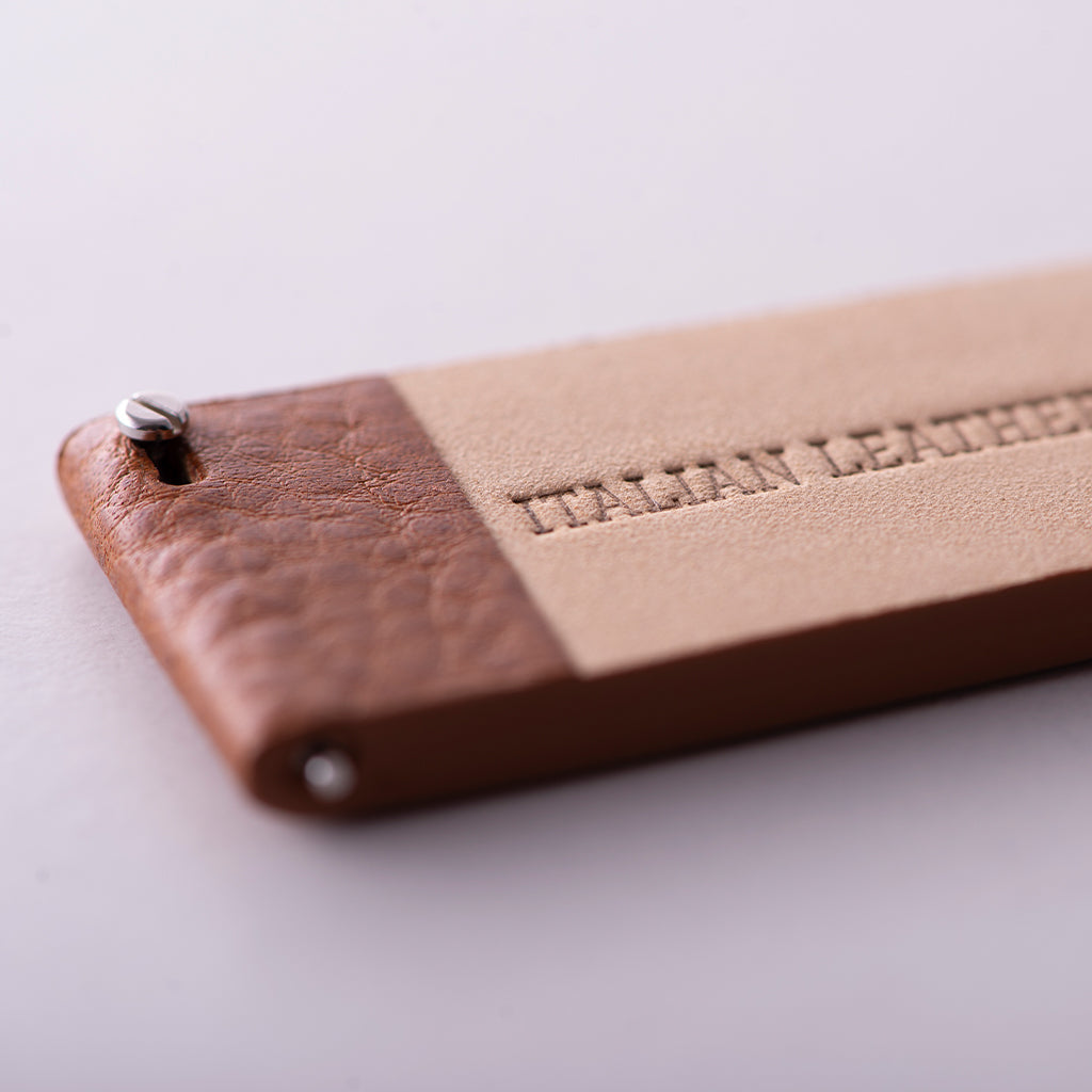 DANGO Italian Leather Watch Strap