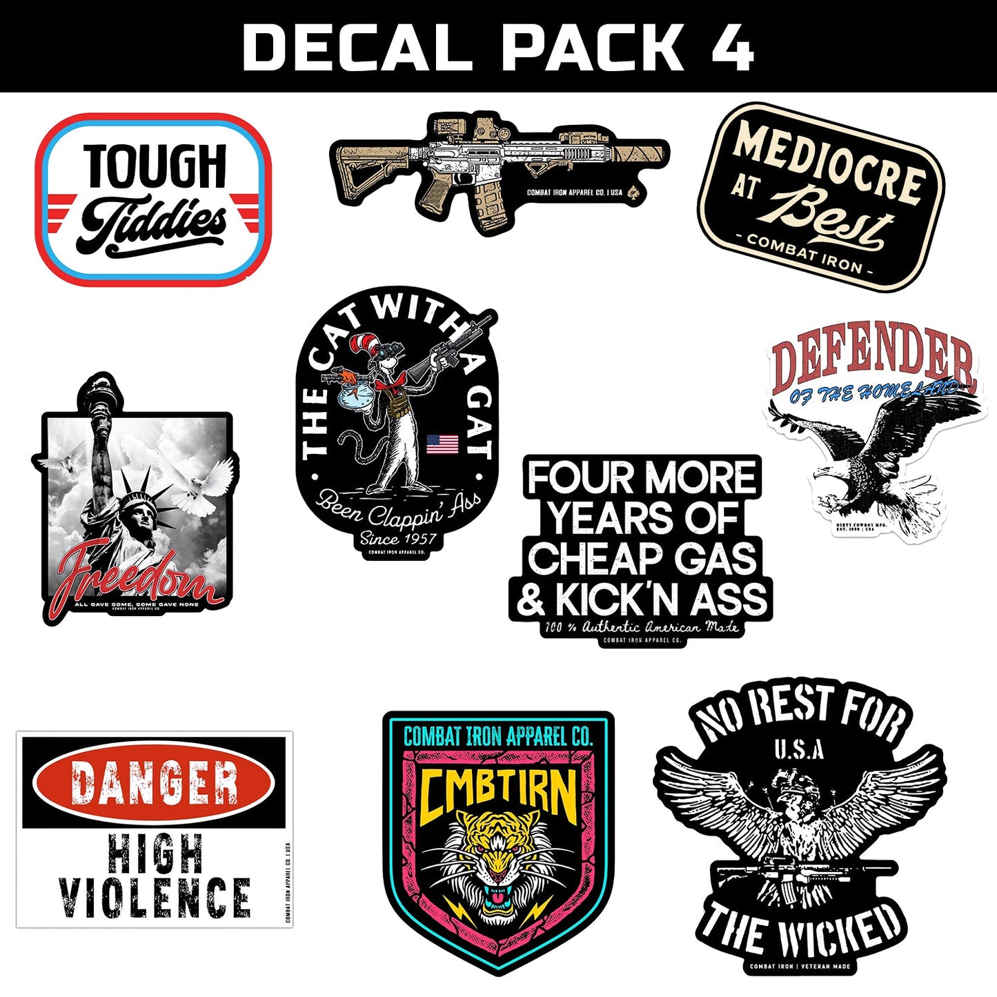 Sticker Decal Pack V4