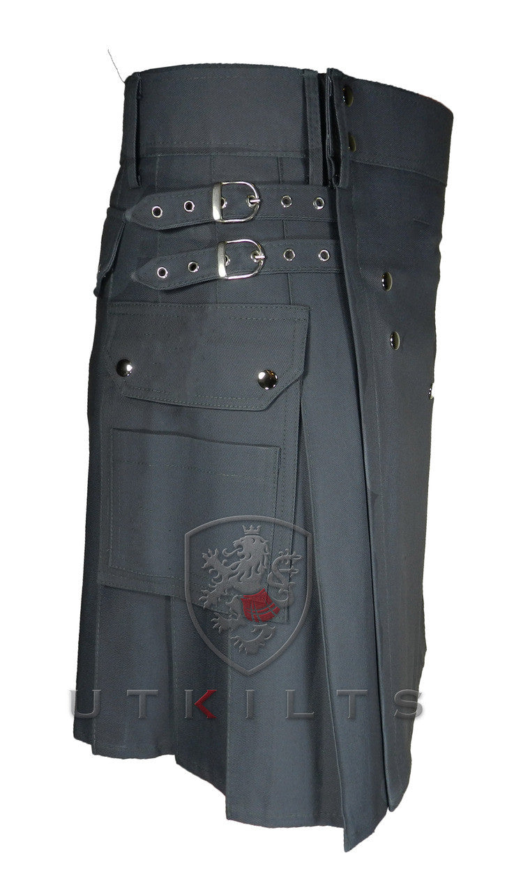 Utility Kilt – GlenTorin, Dark Gray