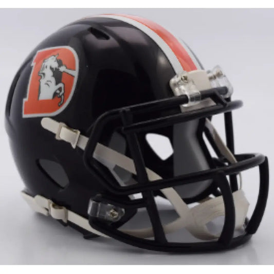 Denver Broncos NFL Mini Speed Football Helmet Color Rush