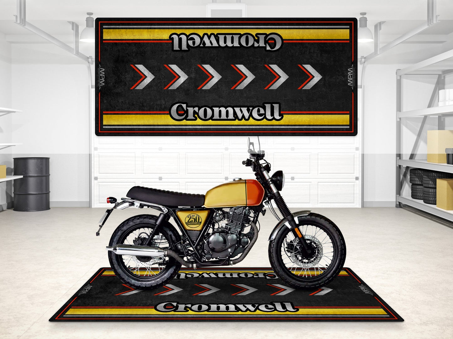 MPM Motorcycle Mat for Brixton Cromwell - MM7460