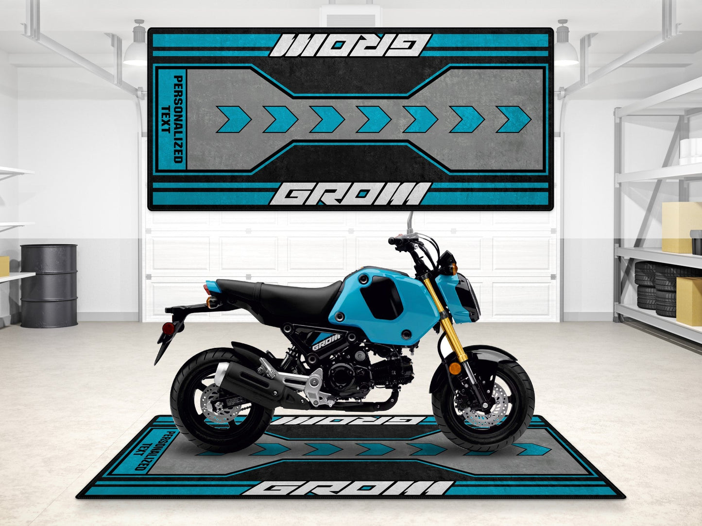 MPM Motorcycle Mat for Honda GROM - MM7265