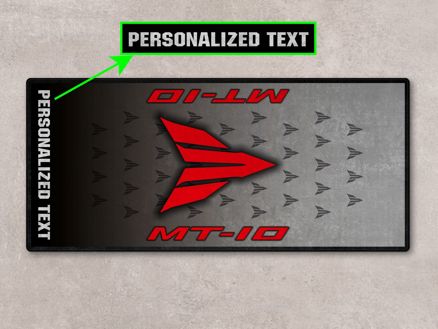 MPM Motorcycle Mat for Yamaha MT-10 Ice Fluo - MM7312