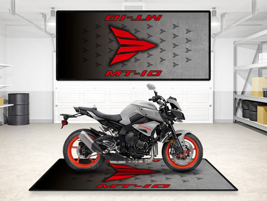 MPM Motorcycle Mat for Yamaha MT-10 Ice Fluo - MM7312