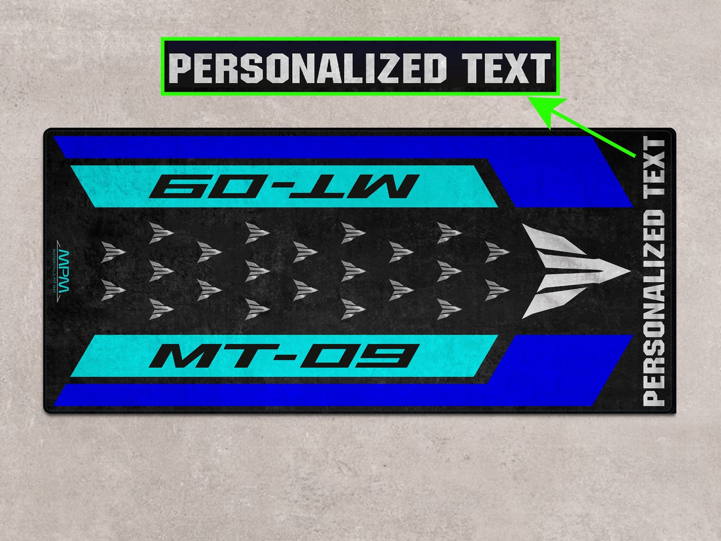MPM Motorcycle Mat for Yamaha MT-09 - MM7117