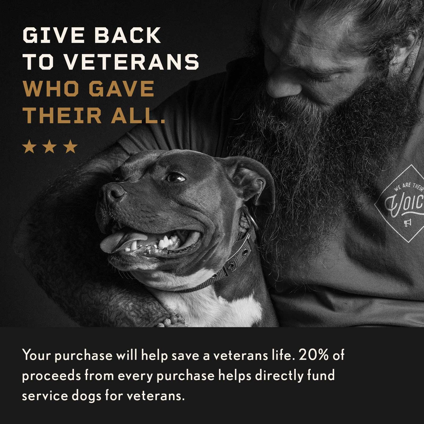 Never Surrender Patriot Bracelet: Helps Pair Veterans With A Service Dog Or Shelter Dog -Faire