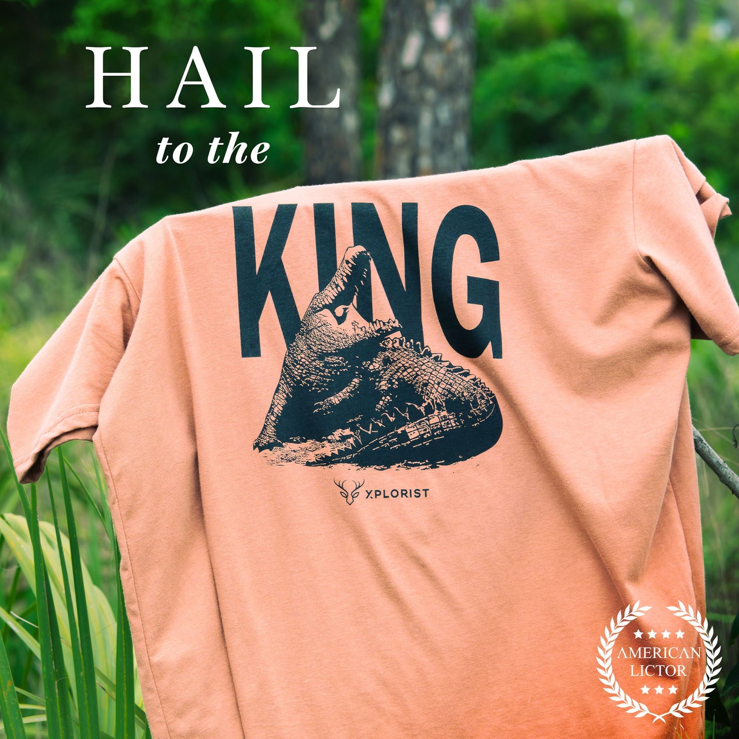 Collab Tee: Xplorist King Croc