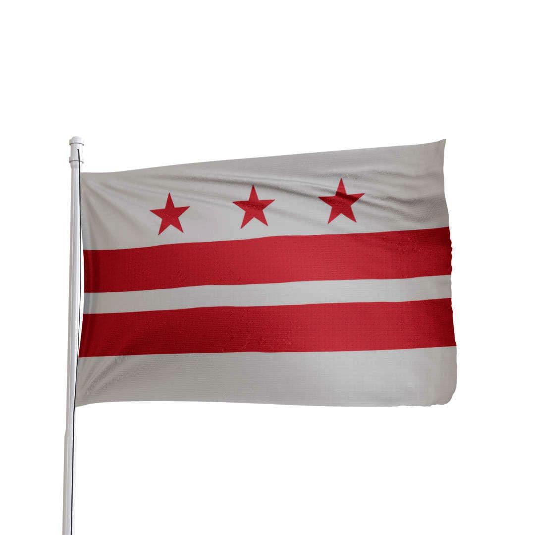 District of Columbia Flag 3x5 - Durable Nylon DC State Flag