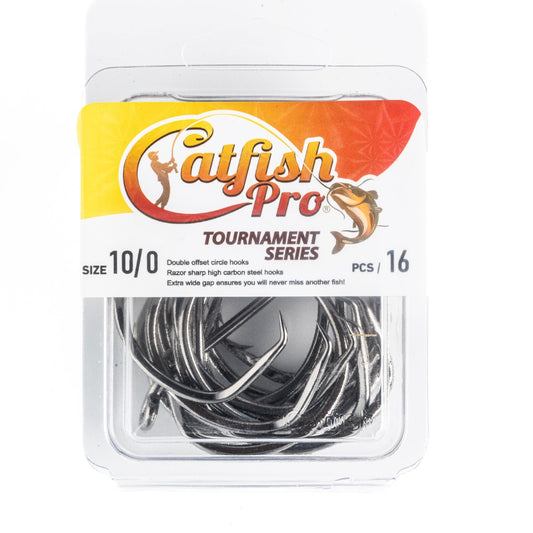 Double Offset Circle Hooks 10/0 - Value Pack
